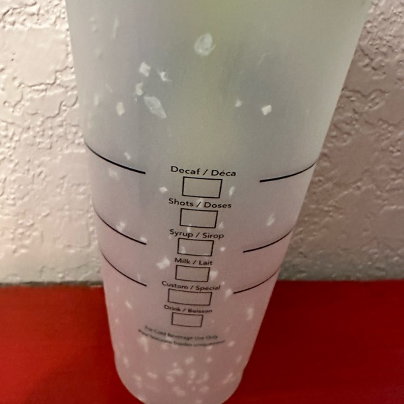 NEW. Starbucks Plastic  Cup with decal “FIRE IN THE CHAT”” Free Shipping! - Picture 4 of 10